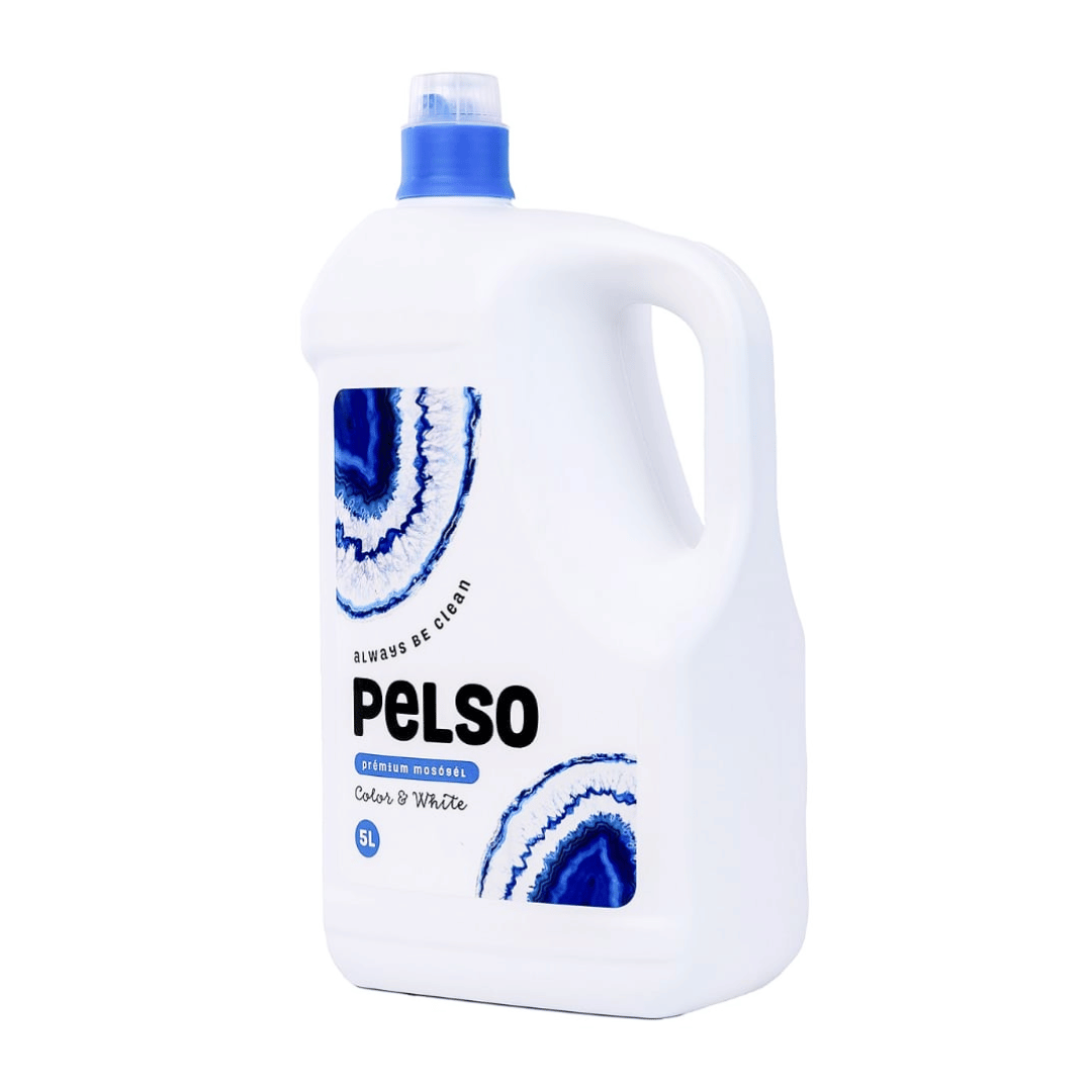 Detergent lichid Pelso Color & White 5L